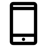 símbolo de celular